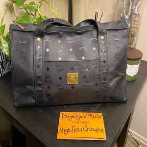 mcm tote bag